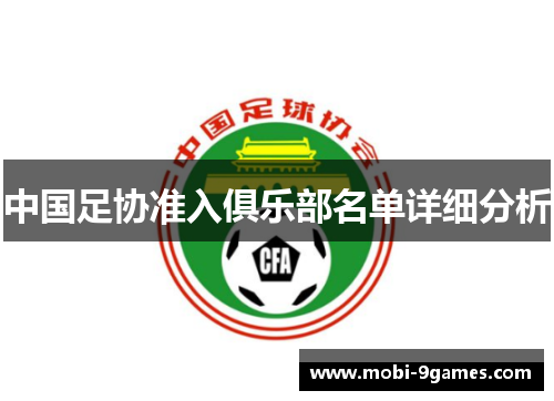 中国足协准入俱乐部名单详细分析